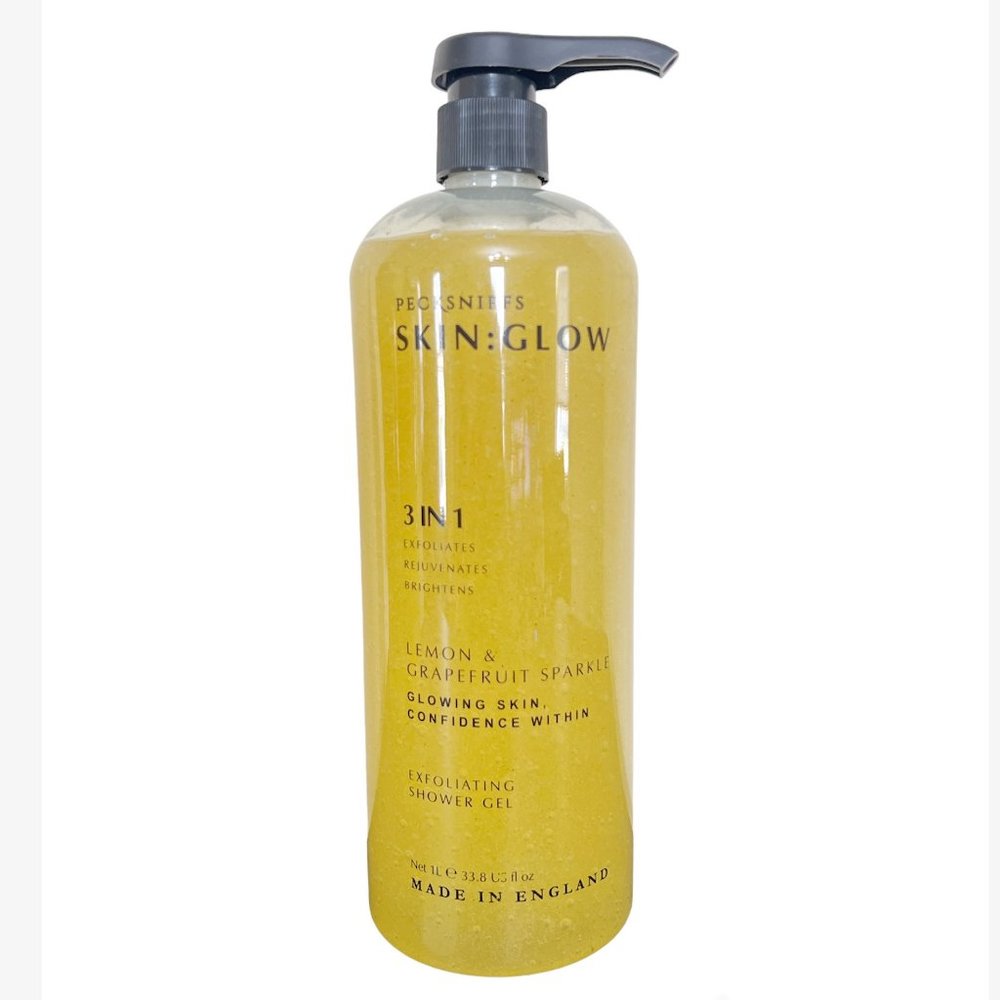 NEW Pecksniffs Lemon & Grapefruit Sparkle Exfoliating Shower Gel - 33.8 fl oz